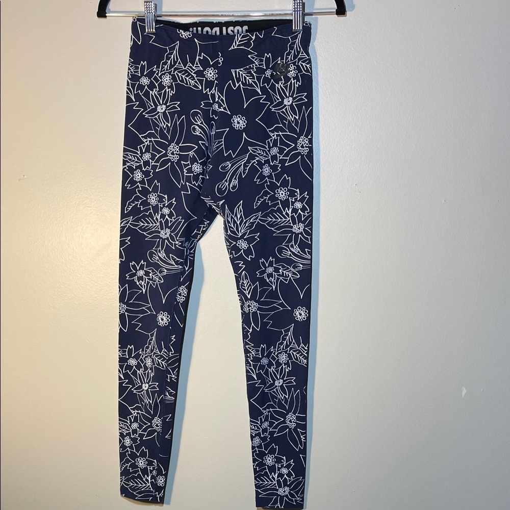 Nike Dark Blue Floral Leggings